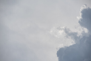 Amazing beautiful sky with clouds