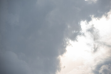 Amazing beautiful sky with clouds