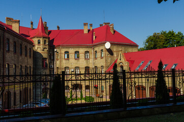 Obraz premium Lviv City Old Architecture in the autumn season