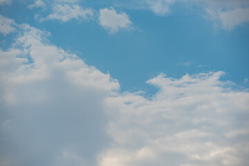 Amazing beautiful sky with clouds