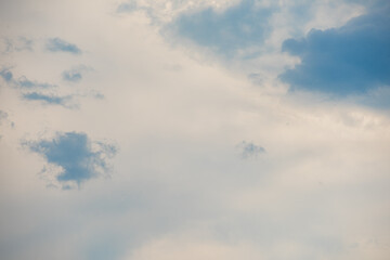 Amazing beautiful sky with clouds