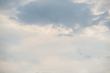 Amazing beautiful sky with clouds