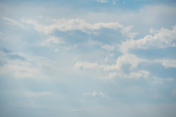 Amazing beautiful sky with clouds