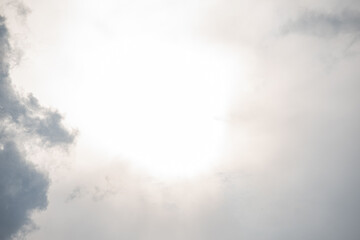 Amazing beautiful sky with clouds