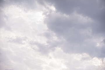 Amazing beautiful sky with clouds