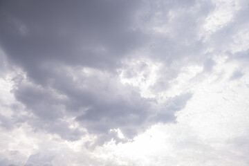 Amazing beautiful sky with clouds
