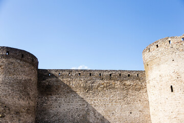 Ancient stone and brick Akkerman fortress, Belgorod-Dniester, Ukraine 13th century, part of the...