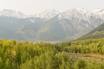 Fototapeta premium landscape in the mountains
