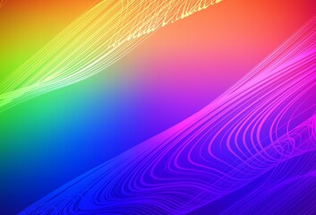 Dark Multicolor vector abstract layout.