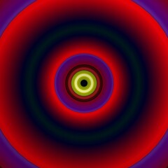 Colorful retro circle pattern. Retro concept design.