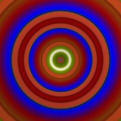 Colorful retro circle pattern. Retro concept design.