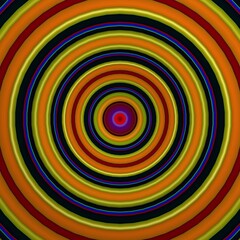 Colorful retro circle pattern. Retro concept design.