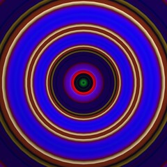 Colorful retro circle pattern. Retro concept design.