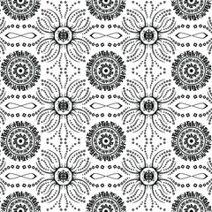 Fictional Alien - Abstract Vector Pattern