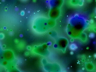 Multicolored cheerful abstract background with dispersed colorful drops