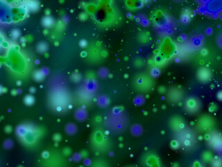 Multicolored cheerful abstract background with dispersed colorful drops