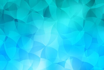 Light BLUE vector gradient triangles template.