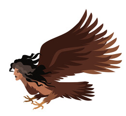 harpy mythology woman