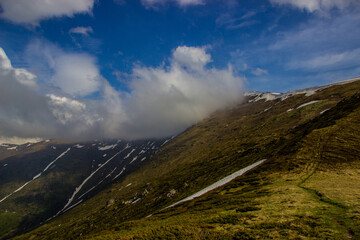 view from the top of the mountain