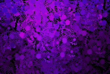 Obraz na płótnie Canvas Dark Purple, Pink vector texture with abstract forms.