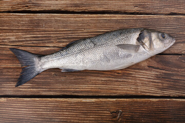 Sea fish, wolf or sea bass