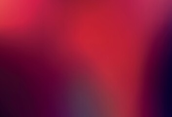 Dark Green, Red vector blurred shine abstract background.