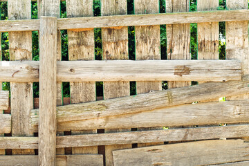 old wood boards, vintage background.