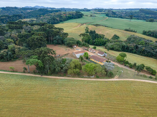 Naklejka premium Área rural de Campo Largo - Paraná