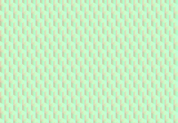 Fototapeta premium Blue gradient background with 3D squares. Seamless vector illustration. Geometric design for web, wrapping, poster, etc. 