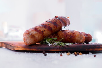 grilled sausage