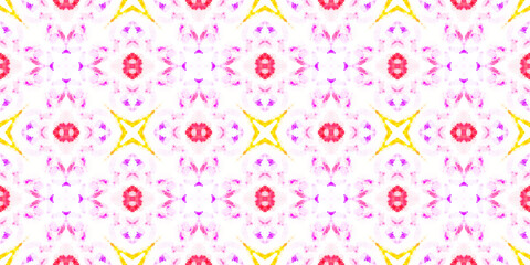 Watercolor Batik Brush Pattern.
