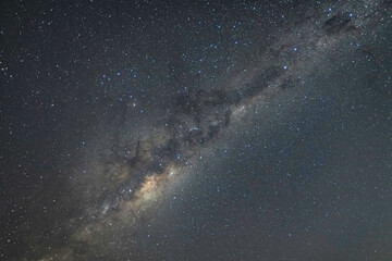 Milky Way and the dark Starry Sky