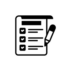 Todo List Vector Style Icon. EPS 10 