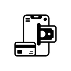 Mobile Payment Vector Style Icon. EPS 10 