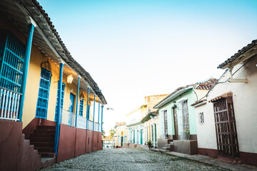 Street in Trinidad, Cuba