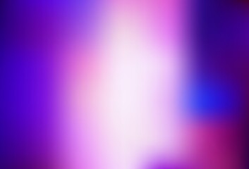 Fototapeta premium Light Purple, Pink vector blurred shine abstract background.
