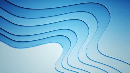 青い波の抽象的な背景