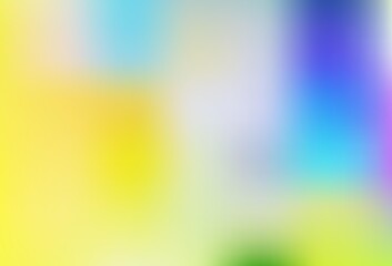 Light Multicolor vector colorful blur background.