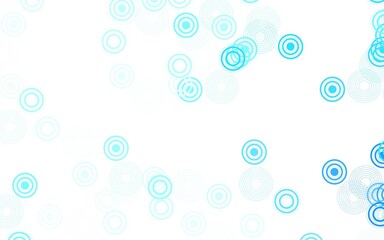 Light BLUE vector backdrop with dots.