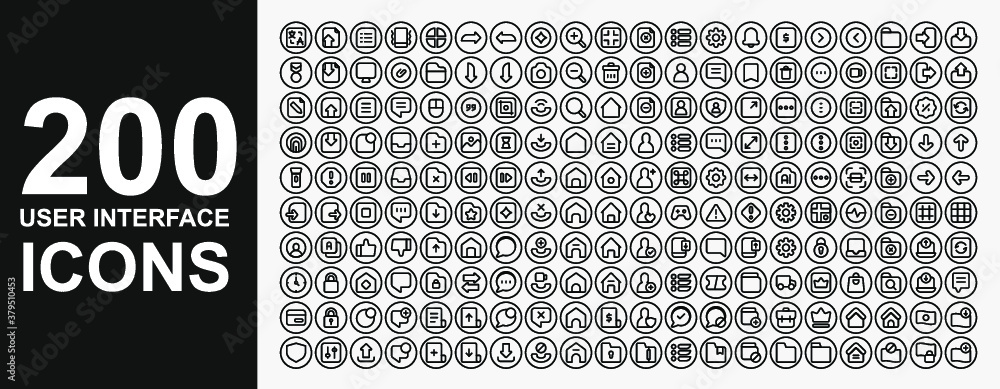 Poster user interface icon home icon arrow icon mail icon message icon chat icon chatting icon folder icon 