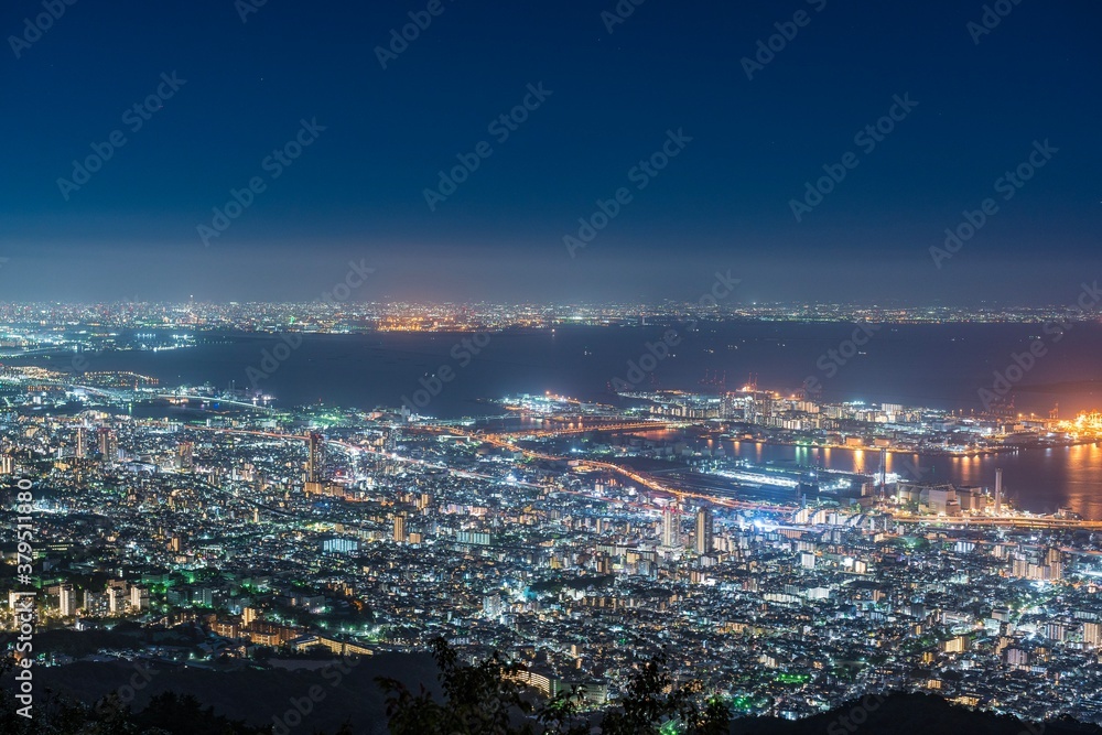 Wall mural 神戸の夜景