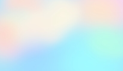 Abstract soft cloud background in pastel color gradation.