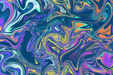 Marbling effect