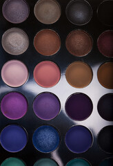 make-up collection close up