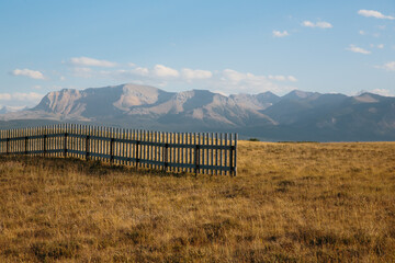 Farming near Waterton Lakes National Park, Alberta, Canada
