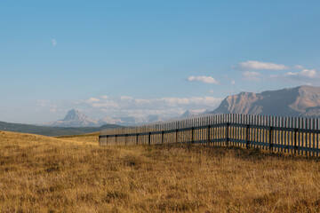 Farming near Waterton Lakes National Park, Alberta, Canada
