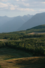 Farming near Waterton Lakes National Park, Alberta, Canada
