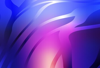 Light Blue, Red vector glossy abstract layout.