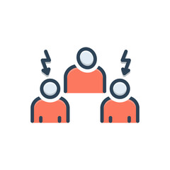 Color illustration icon for killjoy