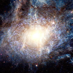 Deep space. Elements of this image furnished by NASA
